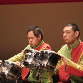 朝陽中心樂隊於活動《中國情香港心》表演