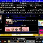 使用ZoomText (放大軟件) 把網頁底色及文字顏色轉換，使色彩對比度更高