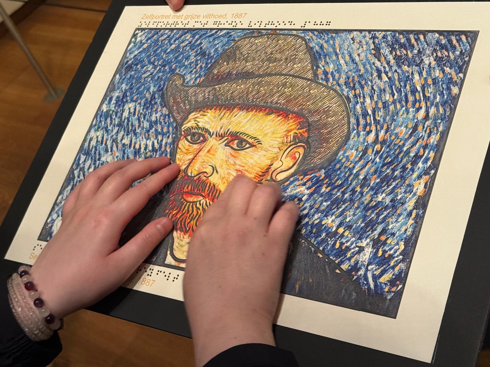 參加阿姆斯特丹觸覺閱讀研討會